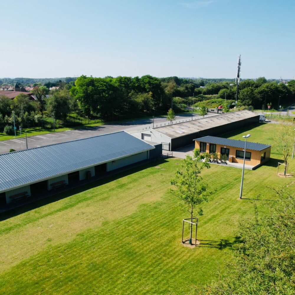 Vue drone Jardins d'Oréa